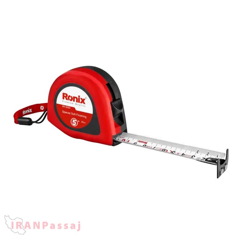متر دستی پلاستیکی 5 متری رونیکس مدل RH-9050 – دقیق، مقاوم و خوش‌دست – خرید اقساطی از ایران پاساژ