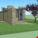  فایل اسکچاپ طراحی خونه باغ ویلایی