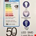  لامپ LED فوق کم مصرف 50 وات اکوپلاس (EcoPLUS) مدل استوانه‌ای سرپیچ E27 