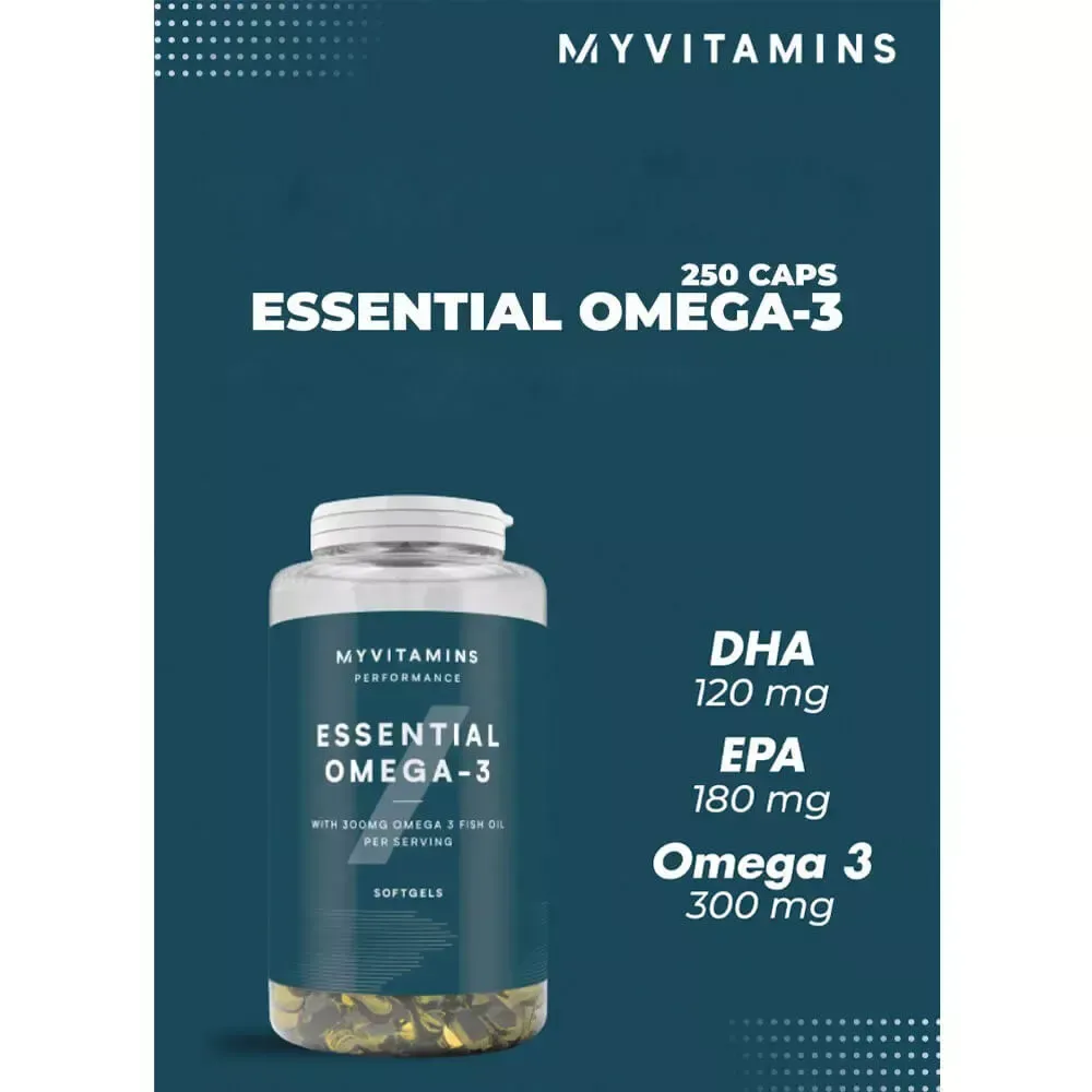  امگا 3، 6 و 9 مای ویتامینز 120 عددی Myvitamins