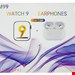  خرید اینترنتی ساعت هوشمند طرح اپل واچ اولترا مدل SM99 + ایردپاد پرو + هفت بند