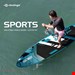  پدل برد بادی SKATINGER مدل Sports رنگ سبز - طراحی حرفه‌ای، پایدار و مناسب ورزش‌های آبی – خرید اینترنتی از ایران پاساژ