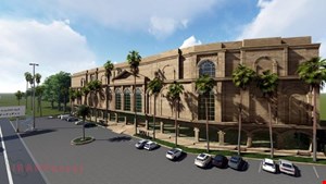 فایل اسکچاپ طراحی نما و محوطه و لنداسکیپ مجتمع تجاری و تفریحی پارس مال دریاکنار بابلسر