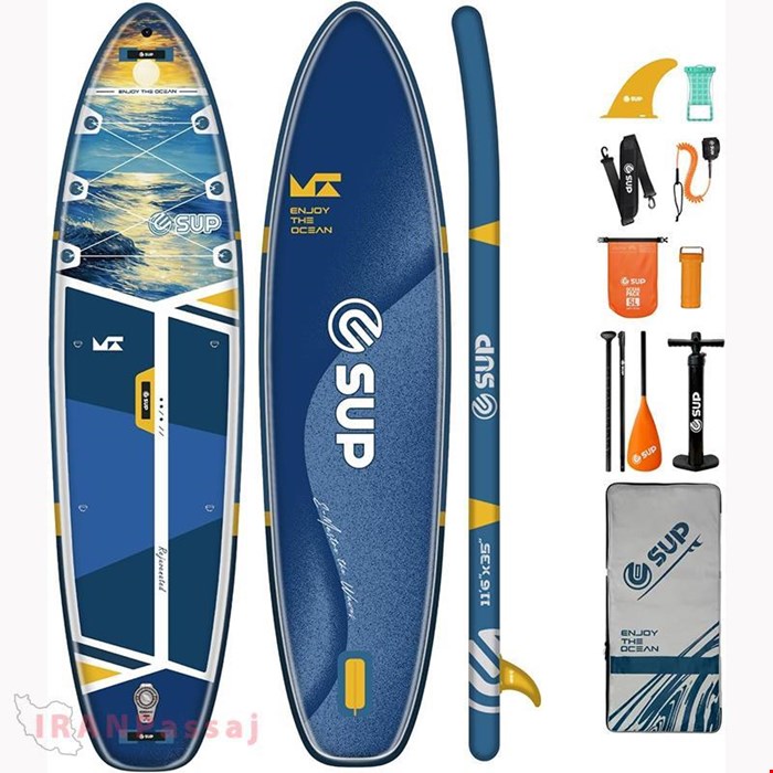 خرید اینترنتی پدل برد برند E-SUP مدل Classic Blue