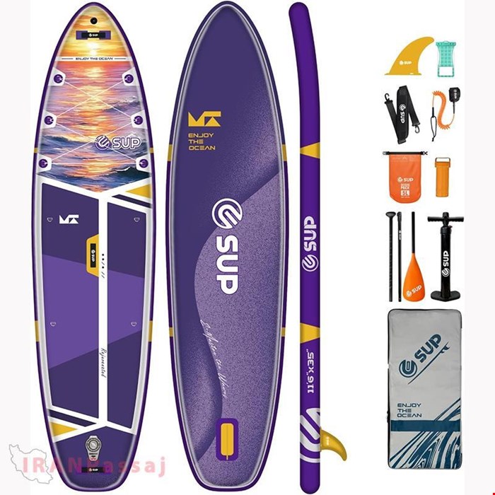 خرید اینترنتی پدل برد برند E-SUP مدل Ultra Violet