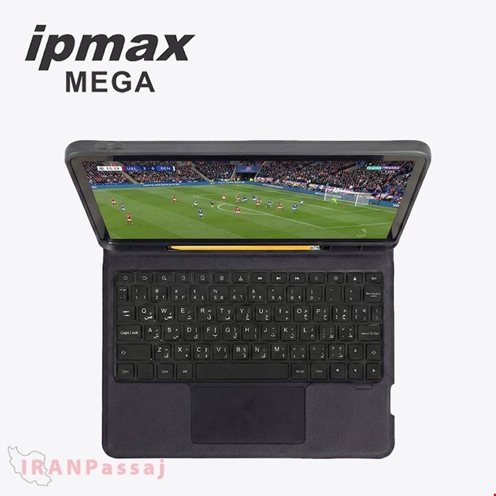 تبلت لپتابشو اورجینال ipmax مدل Mega - رم 8 گیگ، حافظه 256 گیگ، اینترنت 5G با ایرپاد و کیبورد - خرید اینترنتی از ایران پاساژ