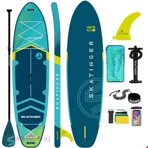 پدل برد بادی SKATINGER مدل Prana light blue – طراحی جدید، حرفه‌ای و مقاوم برای ورزش‌ها و تفریحات آبی – خرید اینترنتی از ایران پاساژ