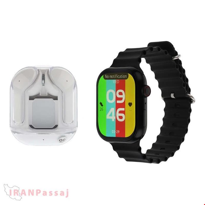 خرید اینترنتی ساعت هوشمندWismeمدلWS-X17 + ایرپاد بلوتوثی