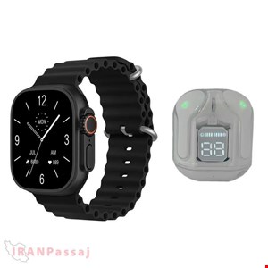 خرید اینترنتی ساعت هوشمندWismeمدلX19ULTRA3+ ایردپاد+5 بند
