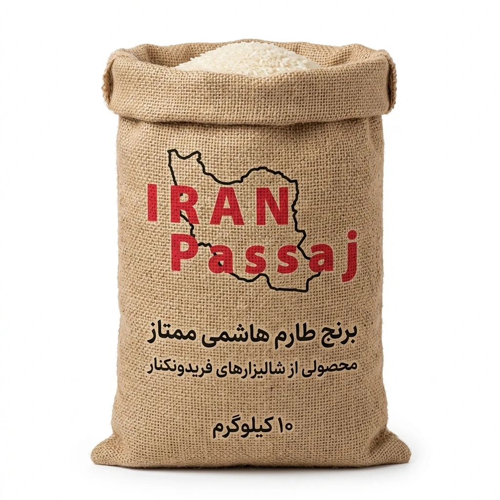 برنج طارم هاشمی ممتاز فریدونکنار: عطر 🌸، طعم بی‌نظیر 😋 و کیفیت اعلا 💎 مستقیم از شالیزار تا سفره شما