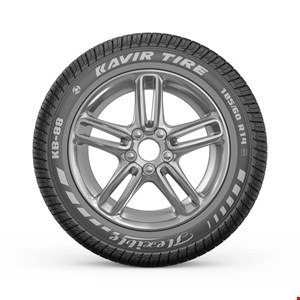 لاستیک خودرو کویر تایر مدل KB88 سایز 185/60/14 - تک حلقه 