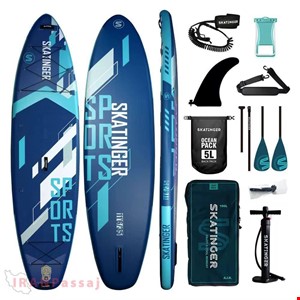 خرید اینترنتی پدل برد بادی SKATINGER مدل Sports رنگ آبی - طراحی حرفهای، پایدار و مناسب ورزشهای آبی – ارسال رایگان در ایران پاساژ فقط برای خرید نقدی