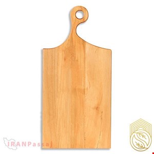 خرید اینترنتی تخته گوشت چوبی فانتزی دسته منحنی SH3 – شیک و کاربردی برای آشپزخانه ایران پاساژ