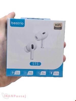 ایرپاد بلوتوثی bestrio مدل ST5 – ورژن بلوتوث 5.4، کیفیت HiFi، تماس شفاف – خرید اینترنتی از ایران پاساژ