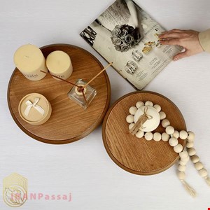 استند سرو چوبی گرد SH362 – خرید اینترنتی رایزر رومیزی شیک از ایران پاساژ