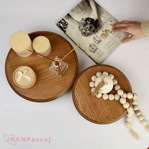 استند سرو چوبی گرد SH362 – خرید اینترنتی رایزر رومیزی شیک از ایران پاساژ