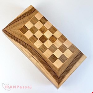 تخته نرد سنندج کتابی گردو همراه با مهره sh597 – هنر دست‌ساز کردستان – خرید اینترنتی از ایران پاساژ 