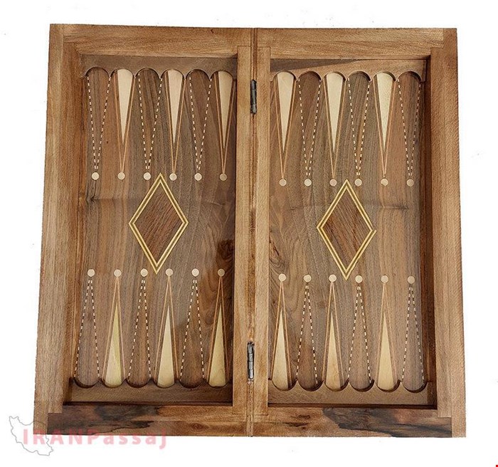  تخته نرد و شطرنج سنندج اعلا چوب گردو همراه با مهره SH452 – هنر دست‌ساز اصیل کردستان – خرید اینترنتی از ایران پاساژ 