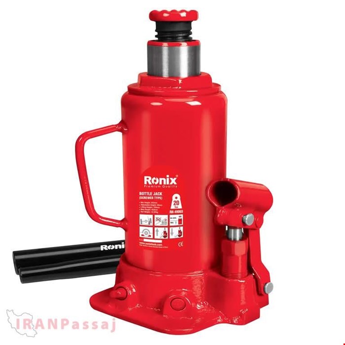 جک روغنی ۲۰ تن پیچی رونیکس مدل RH-4906S – غول بالابر صنعتی با قدرت ۲۰ تن و ایمنی بی‌نظیر – خرید اینترنتی از ایران پاساژ