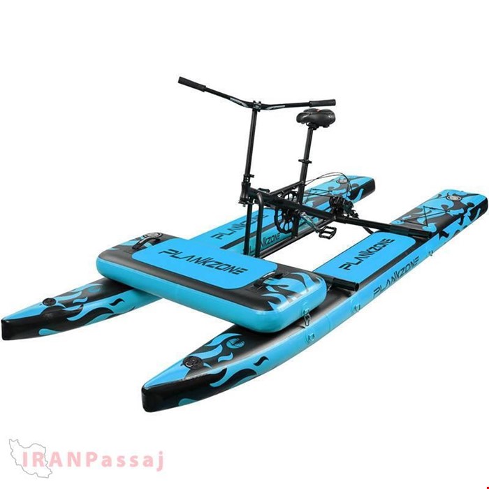 دوچرخه آبی بادی Plankzone رنگ آبی مشکی – سبک، مقاوم و مناسب تفریحات و ورزش‌های آبی – خرید اینترنتی از ایران پاساژ