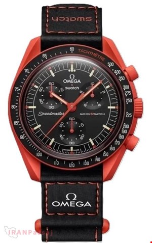 ساعت مچی امگا سواچ مدل Mission On Earth Lava – اسپرت لوکس و خاص – خرید اینترنتی از ایران پاساژ