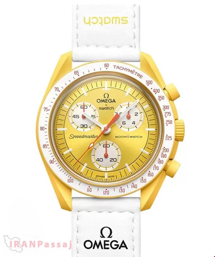 ساعت مچی امگا سواچ مدل Mission to the Sun – طراحی خاص و الهام‌گرفته از روشنایی خورشید – خرید اینترنتی از ایران پاساژ