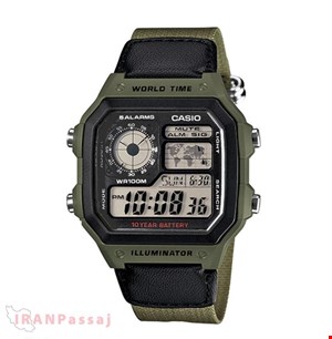 خرید اینترنتی ساعت کاسیو GENERAL مدل AE-1200WHB-3B
