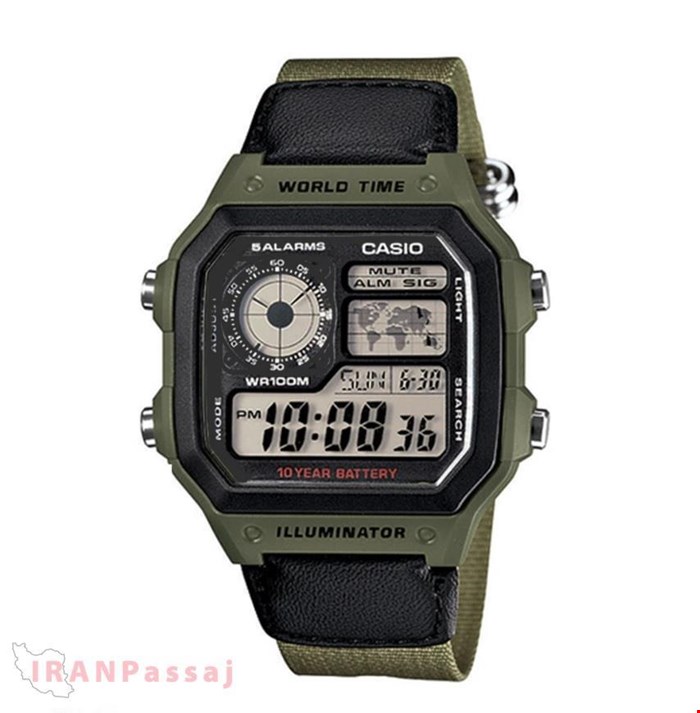 خرید اینترنتی ساعت کاسیو GENERAL مدل AE-1200WHB-3B