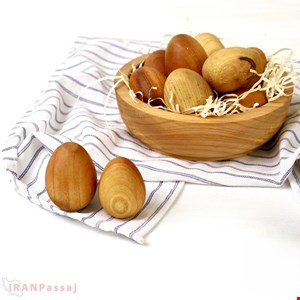 تخم مرغ چوبی Sh325 – وسایل هفت سین – خرید اینترنتی از ایران پاساژ