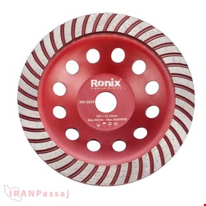صفحه ساب گرانیت بر کاسه ای 180میلیمتری توربو رونیکس مدل RH-3529 - خرید اقساطی از ایران پاساژ