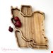 ظرف سرو چوبی طرح ایران مدل SH532