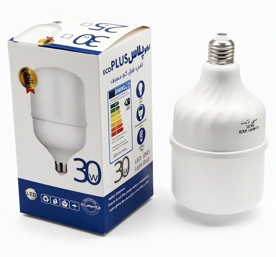 خرید اقساطی لامپ LED فوق کم مصرف اکوپلاس 30 وات (EcoPLUS) 💡⚡