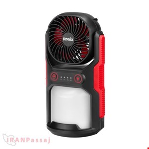 نورافکن و فن دوکاره رونیکس مدل RH-4210 FanPro – شارژی، قابل حمل و چندمنظوره – خرید اینترنتی از ایران پاساژ