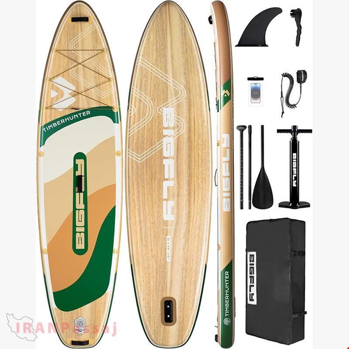 پدل برد بادی Bigfly مدل TIMBERHUNTER WOOD – زیبایی کلاسیک و پایداری مهندسی شده – خرید اینترنتی از ایران پاساژ