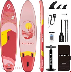 پدل برد استارسیتی STARCITY مدل SHINY PINK – تحمل وزن 190 کیلوگرم و طراحی پایدار – خرید اینترنتی از ایران پاساژ
