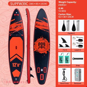 پدل برد بادی Funwater مدل 39A (12.8 فوت) – غولِ تعادل و ظرفیت – خرید اینترنتی از ایران پاساژ
