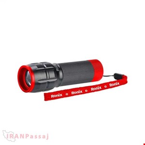 چراغ قوه باتری‌خور 300 لومن بدنه فلزی مدل RH-4253 رونیکس - نوردهی قوی، طراحی مقاوم و سبک با گارانتی رسمی - خرید اینترنتی از ایران پاساژ