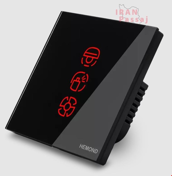 خرید اینترنتی کلید لمسی سرویس سه پل هوشمند PRO هموند
