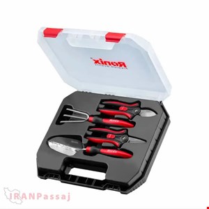 کیت ابزار باغبانی آپارتمانی 4 پارچه رونیکس مدل RS-0011 – ست کاربردی مراقبت از گل و گیاه شامل بیلچه، کولتیواتور، قیچی هرس صاف و منحنی با جعبه اختصاصی – خرید اینترنتی از ایران پاساژ