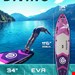  پدل برد برند E-SUP مدل Aurora Purple 01 
