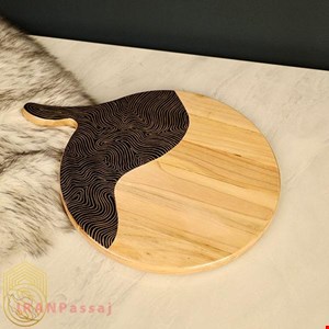 تخته سرو و پذیرایی چوبی نقاشی شده کد SH129