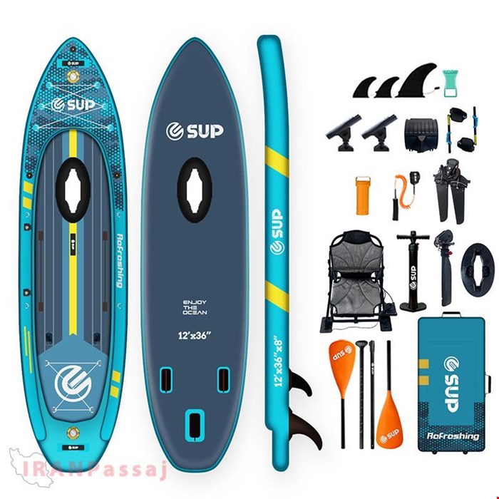 پدل برد REFRESHING از سری Fishing Board برند e-sup