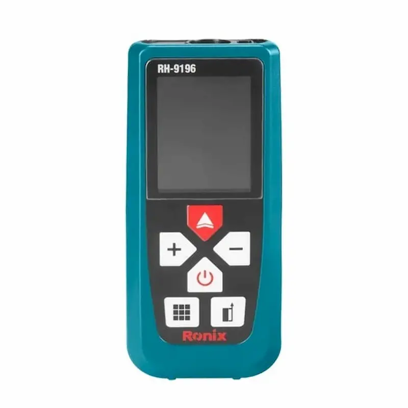 متر لیزری ۶۰ متری رونیکس مدل RH-9196 با نمایشگر رنگی