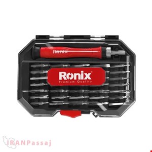 ست ۳۷ عددی پیچ‌گوشتی ساعتی جغجغه‌ای با بیت رونیکس مدل RH-2719 – مجموعه کامل تعمیرات ظریف – خرید اینترنتی از ایران پاساژ