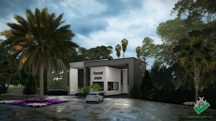 نکات کلیدی در طراحی سردر شهرک تفریحی توریستی و مسکونی با نرم‌افزار اسکچاپ + دانلود فایل SketchUp